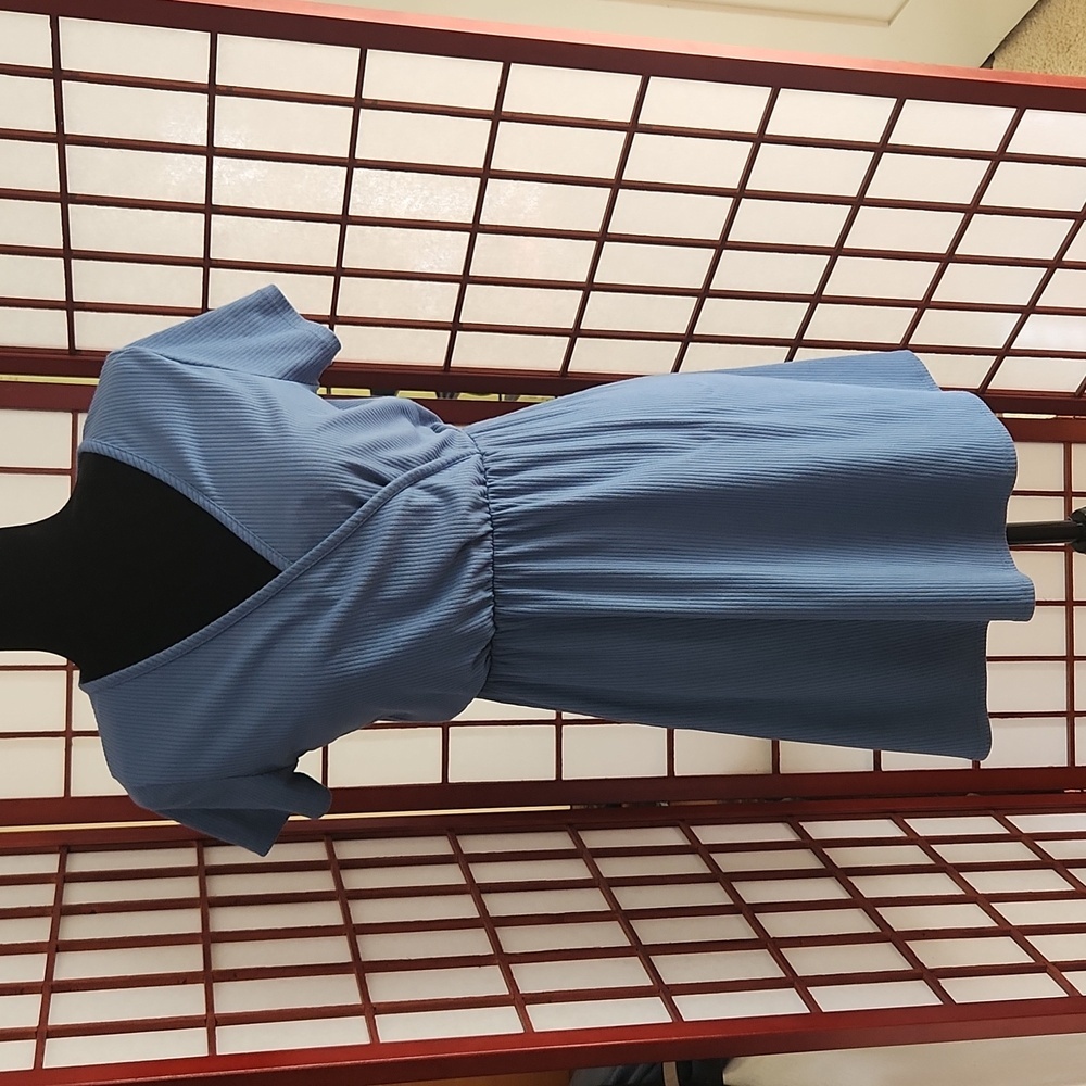 Olivia Rae New York  blue Shortsleve Mini Dress Size M